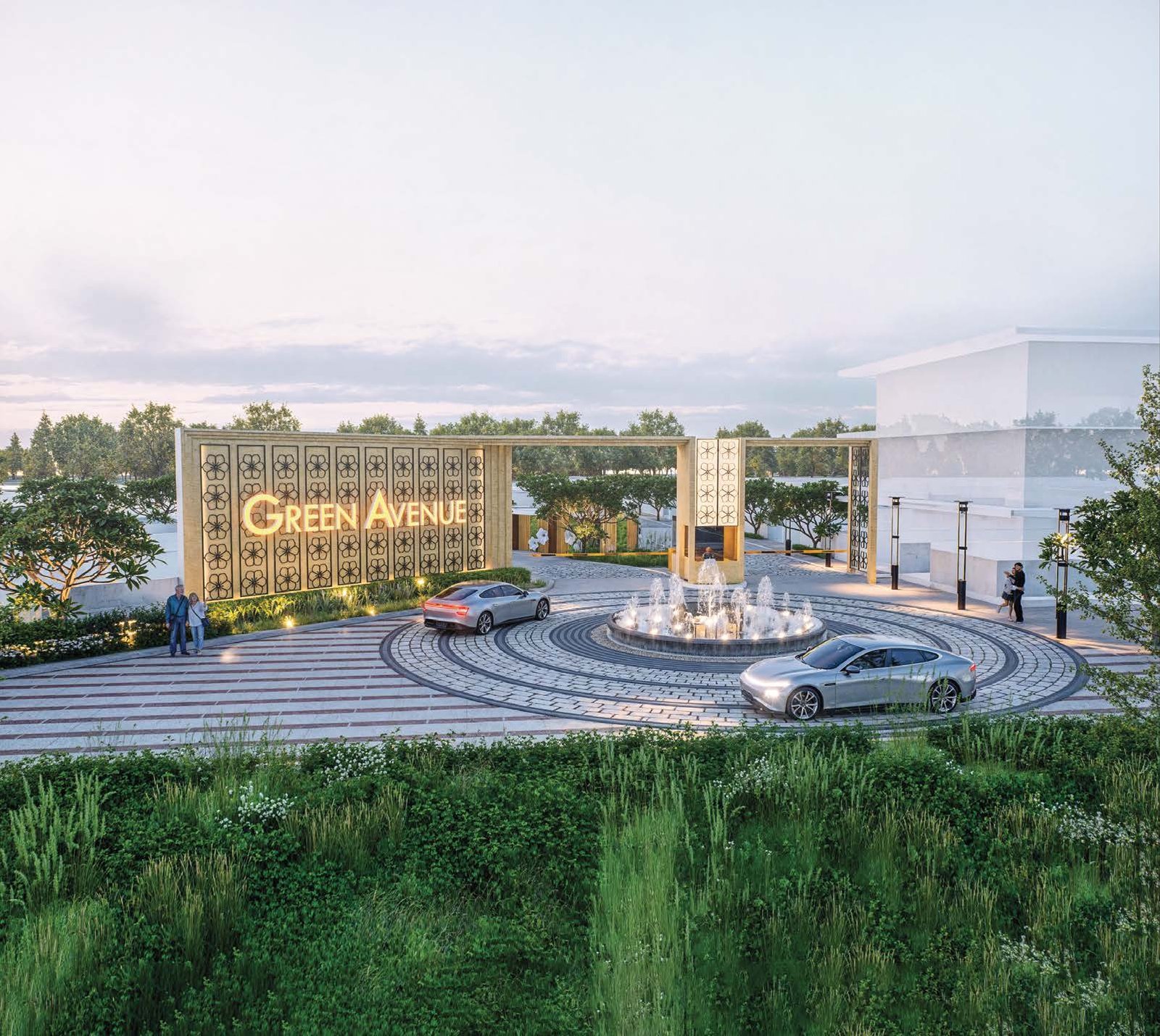Grand Designer Entrance Gate Indiabulls Green Avenue