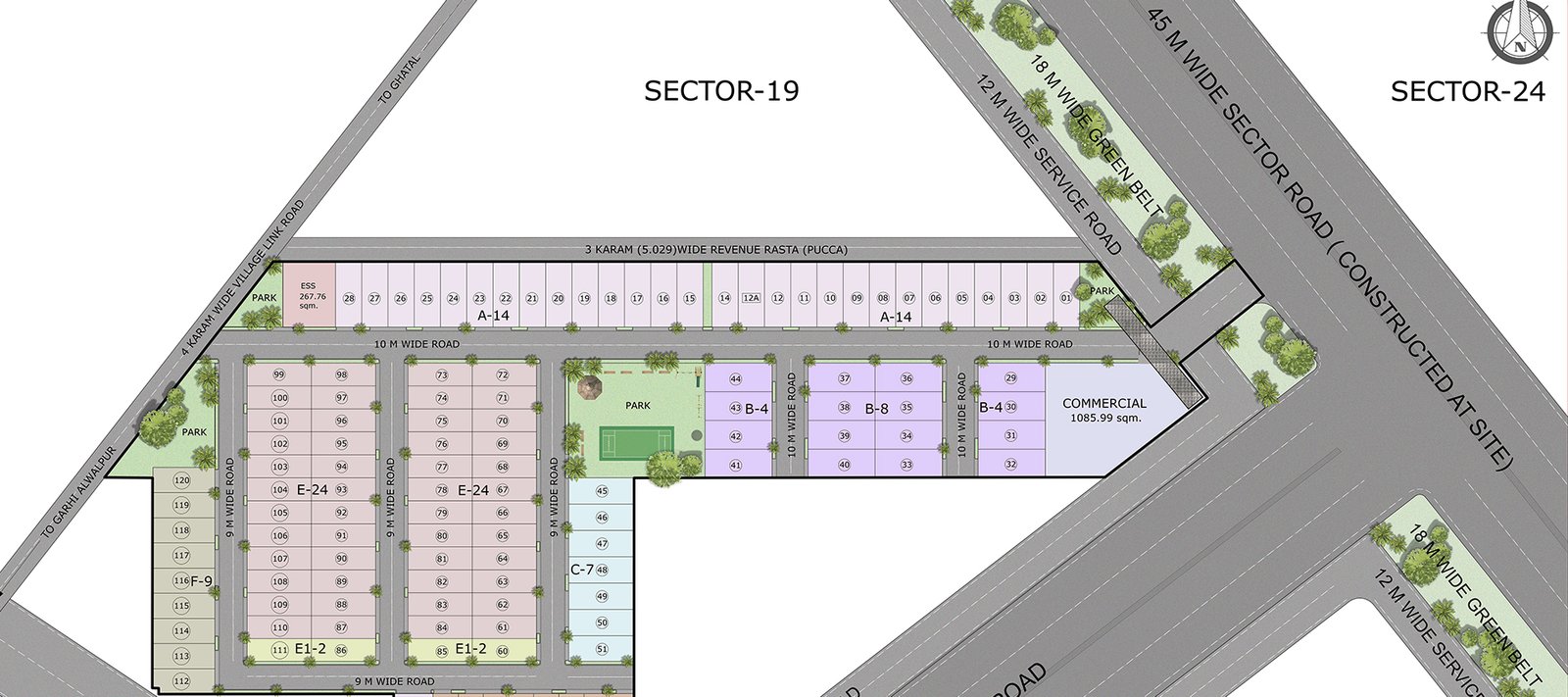 Project Layout Plan